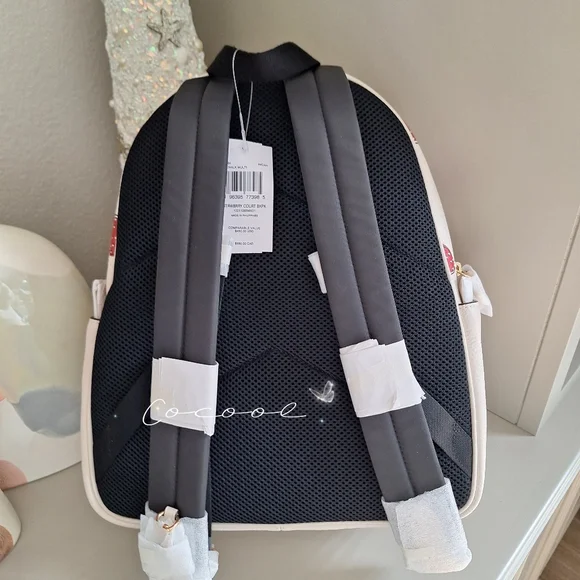 NWT Coach Court Backpack with Strawberry Print Style In Canvas/CAS94 🍓
